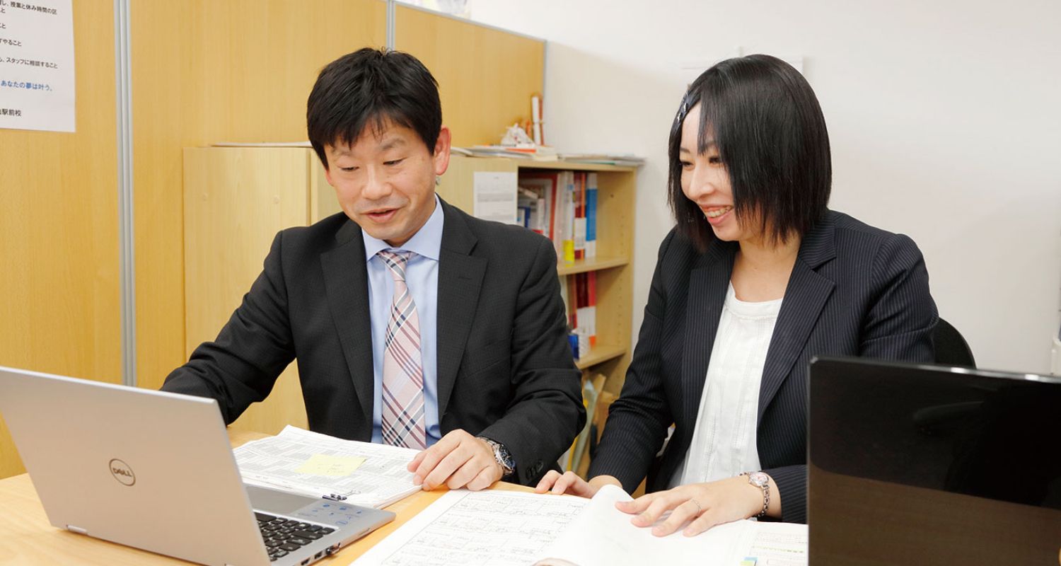 【イメージ】森西 紋子 教室長